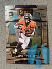 2021 Panini Select #57 Javonte Williams Base RC Rookie Concourse Level